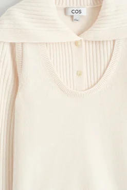 MEHRLAGIGER PULLOVER AUS MERINOWOLLE