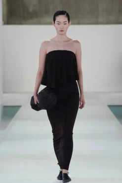 MEHRLAGIGES BANDEAU-MAXIKLEID
