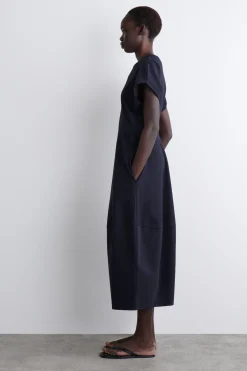 MIDIKLEID AUS BAUMWOLLE