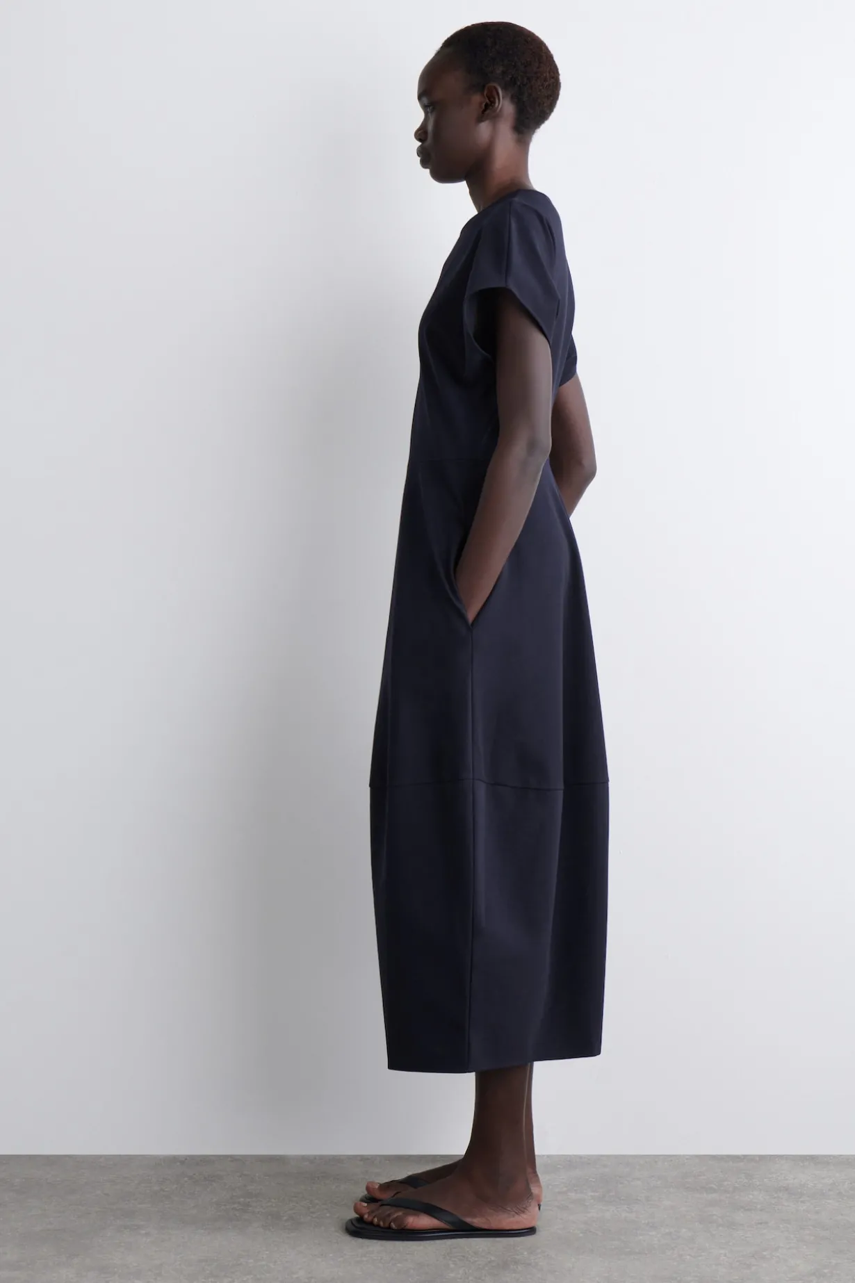 MIDIKLEID AUS BAUMWOLLE