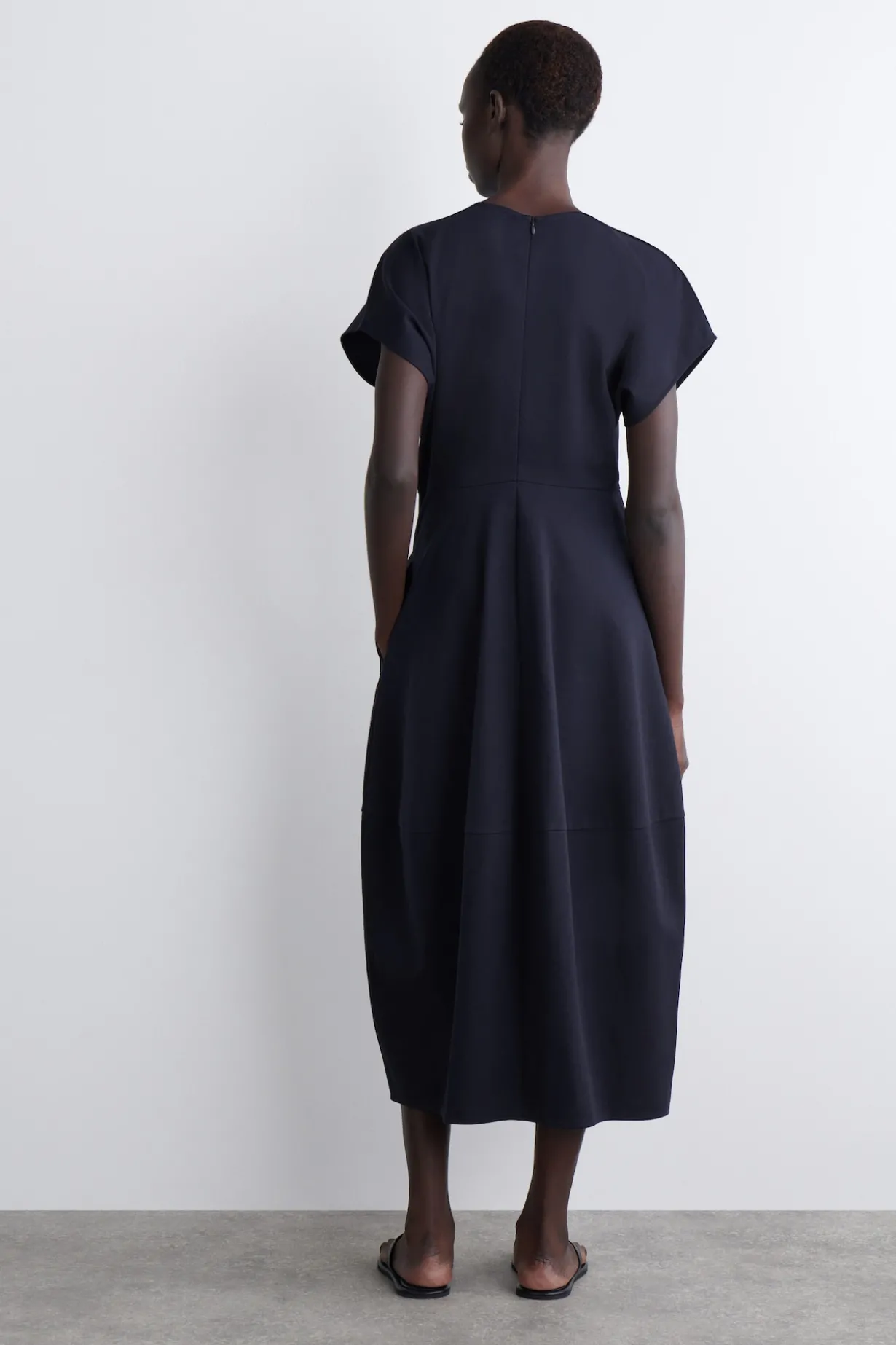 MIDIKLEID AUS BAUMWOLLE