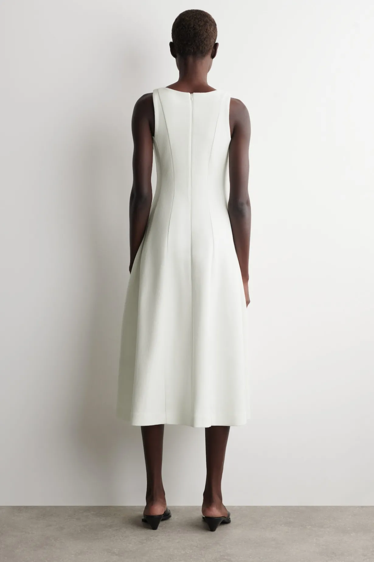 MIDIKLEID AUS BAUMWOLLE
