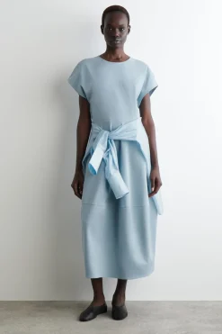 MIDIKLEID AUS BAUMWOLLE