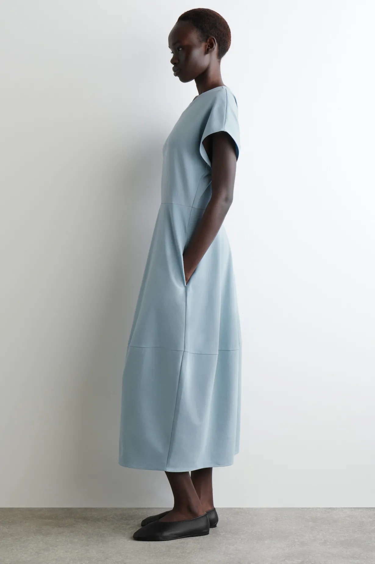 MIDIKLEID AUS BAUMWOLLE
