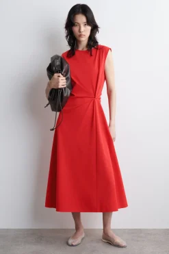 MIDIKLEID MIT TWIST-DETAIL