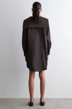 MINIKLEID AUS BAUMWOLLE MIT MATROSENKRAGEN