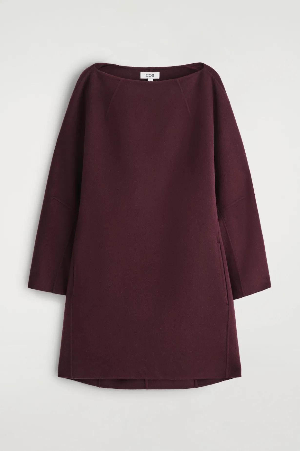 MINIKLEID AUS DOUBLEFACE-WOLLE