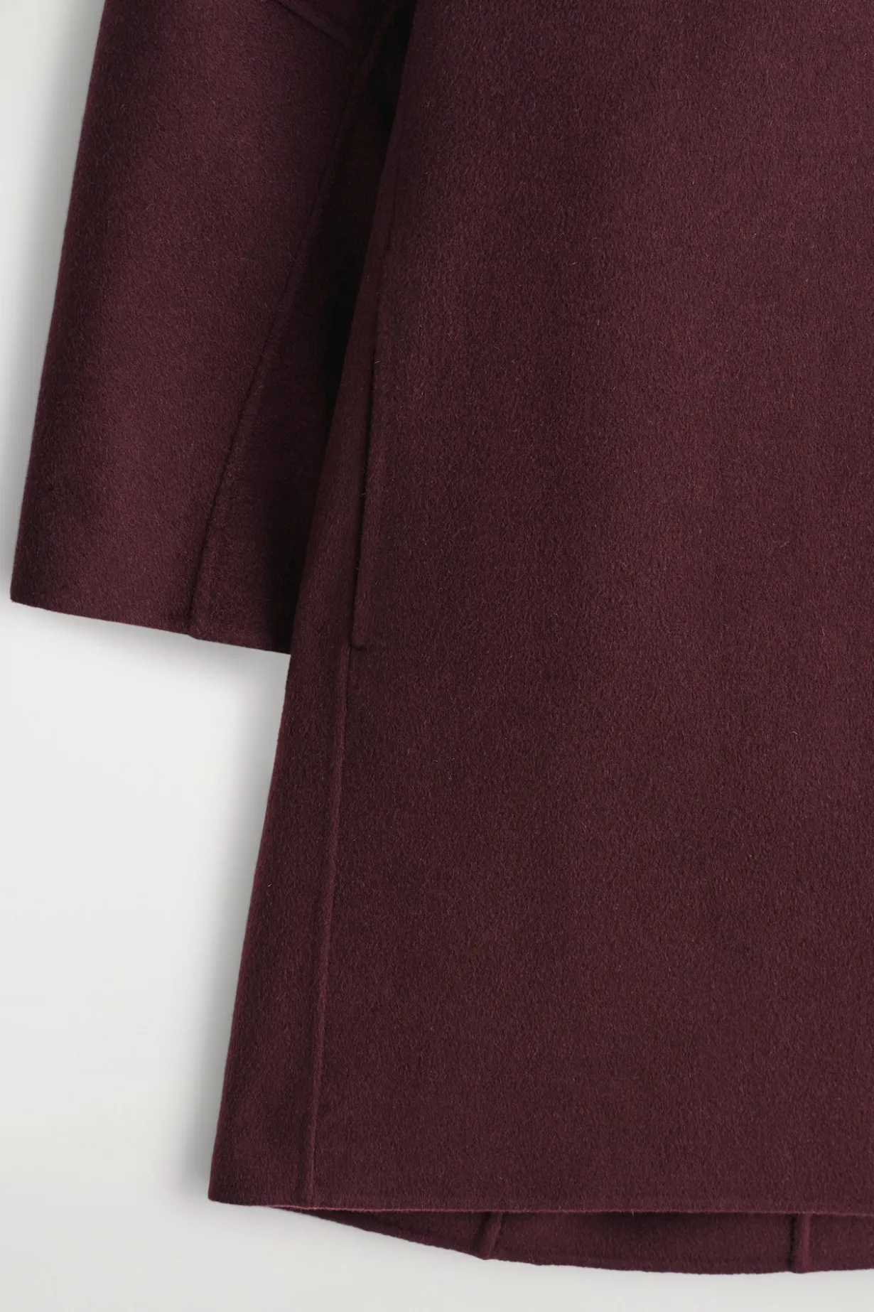 MINIKLEID AUS DOUBLEFACE-WOLLE