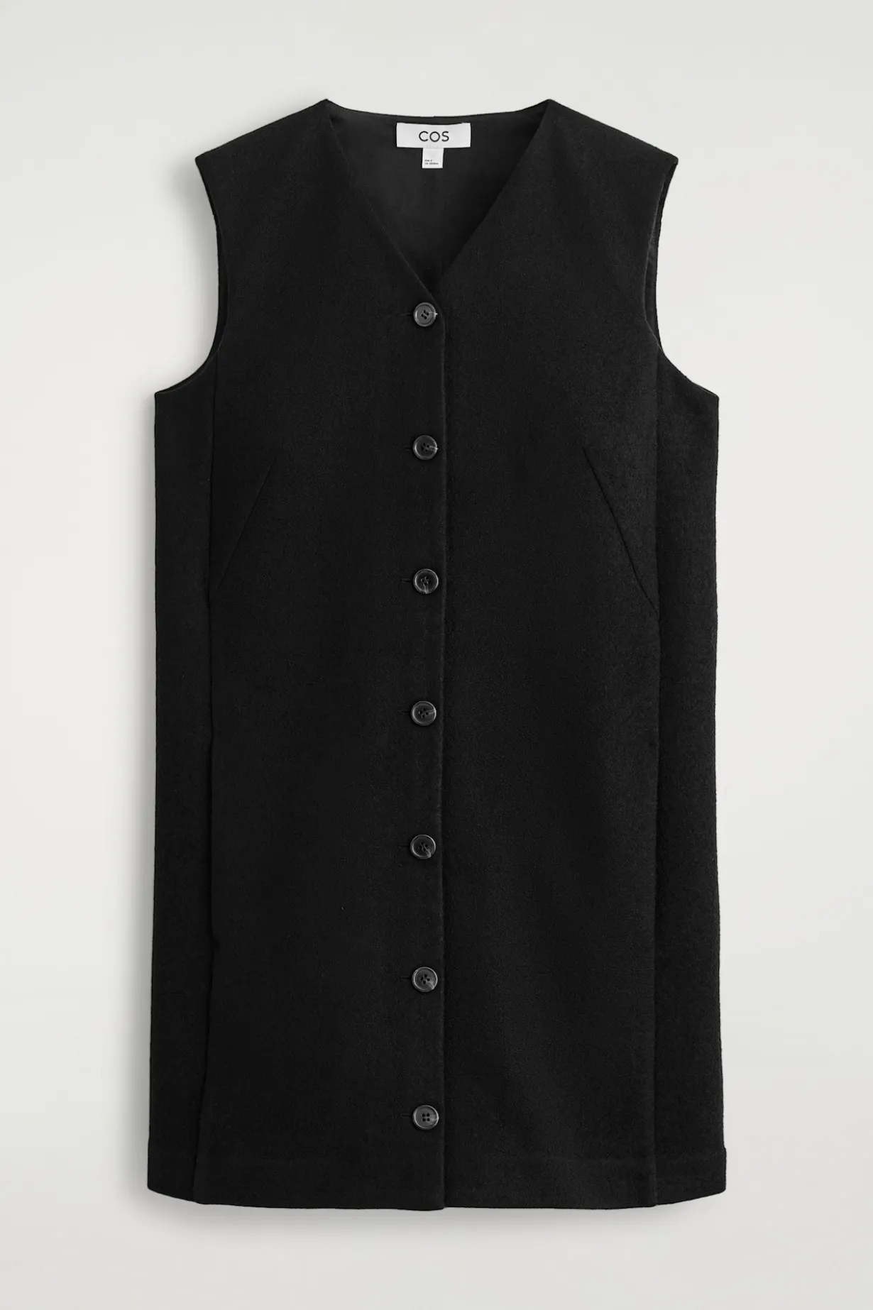 MINIKLEID AUS MERINOWOLLE MIT KNÖPFEN