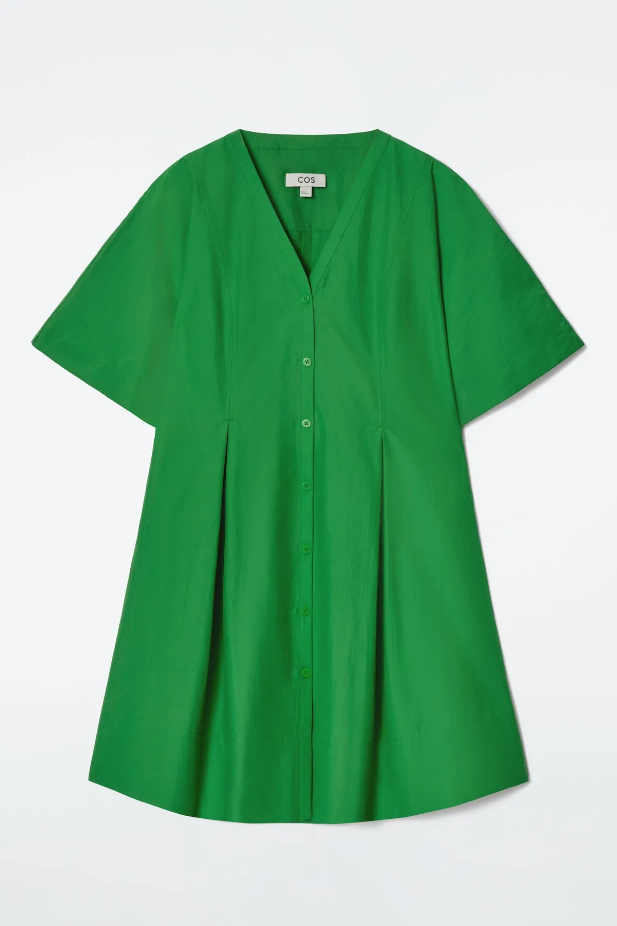 MINIKLEID IN A-LINIE MIT FALTEN