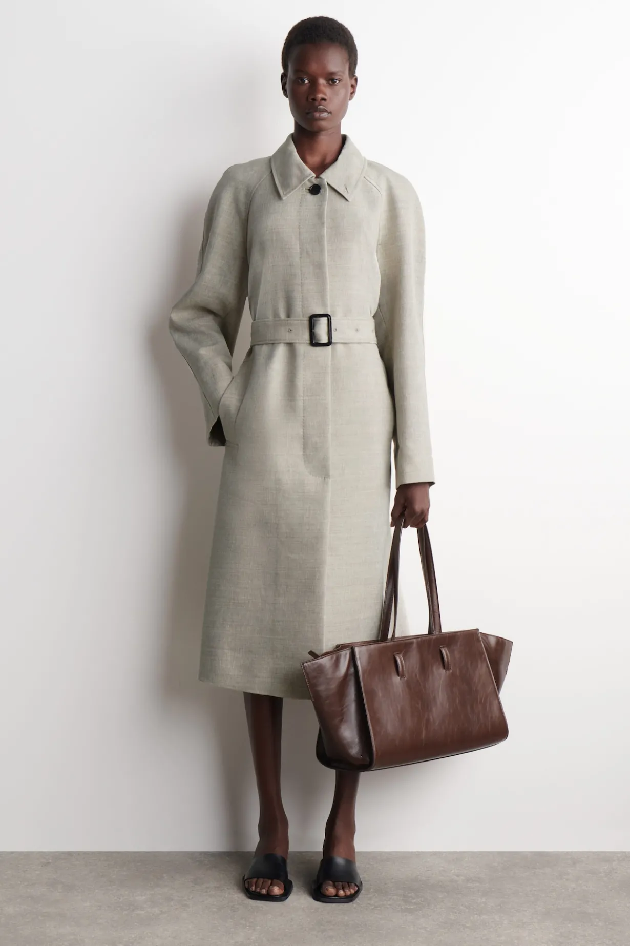 MONUMENT TOTE BAG - LEDER