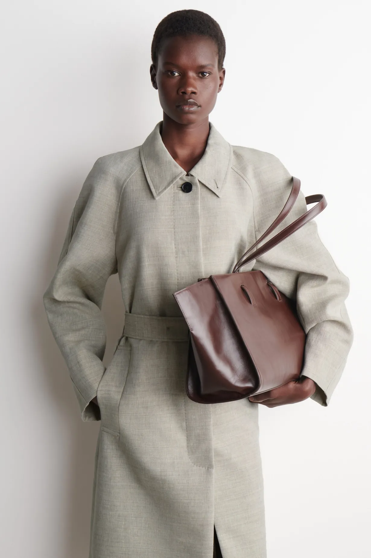 MONUMENT TOTE BAG - LEDER