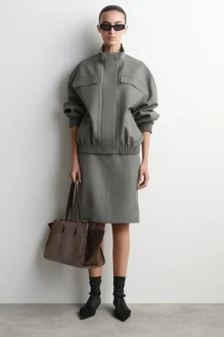 MONUMENT TOTE BAG - LEDER