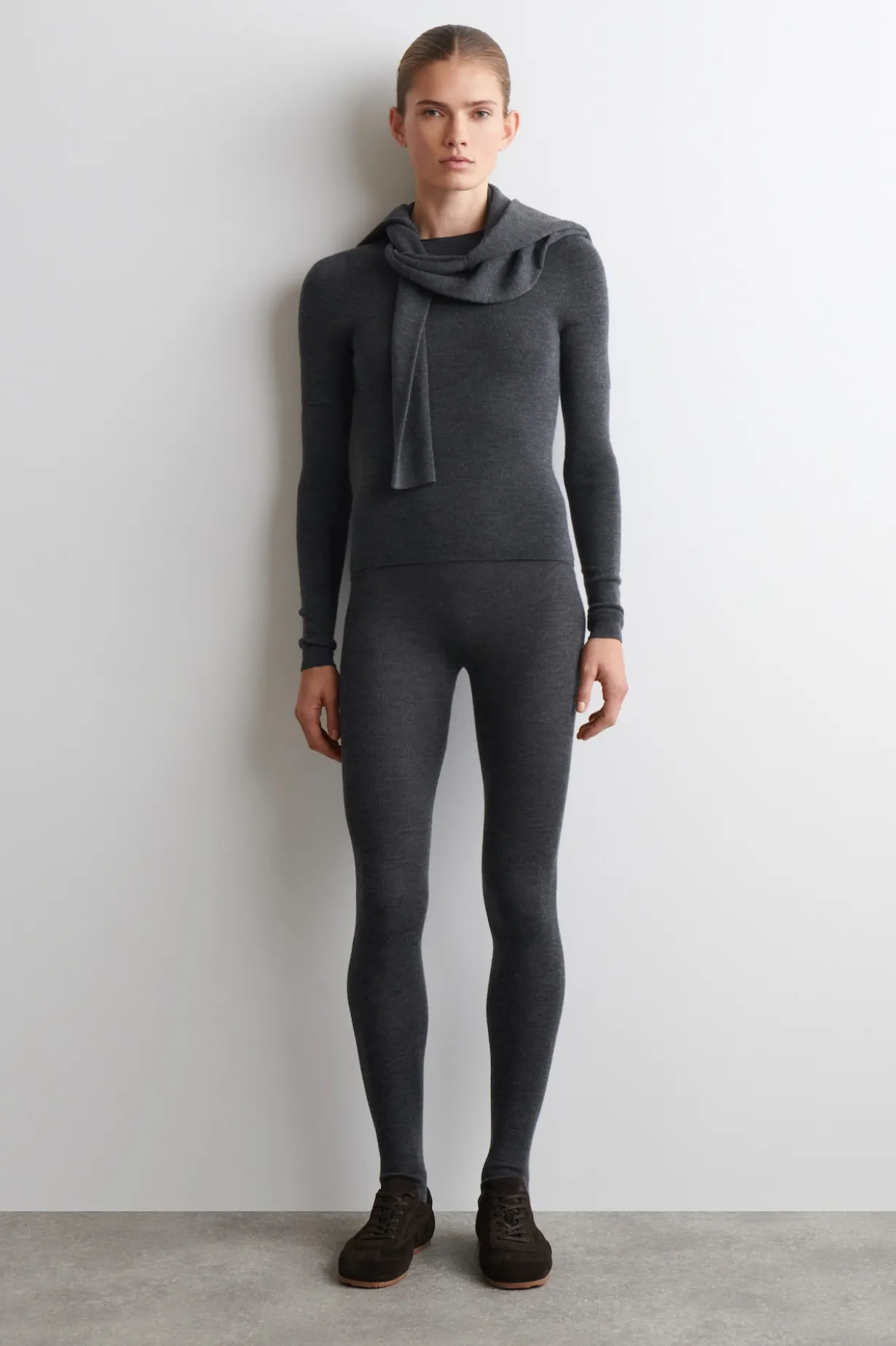 NAHTLOSE LEGGINGS AUS MERINOWOLLE