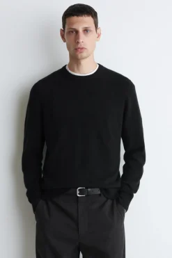 NAHTLOSER KASCHMIRPULLOVER MIT RUNDHALSAUSSCHNITT
