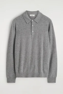 NAHTLOSES POLOSHIRT AUS KASCHMIR