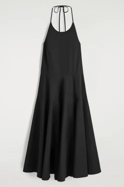NECKHOLDER-KLEID AUS PIMA-BAUMWOLLE