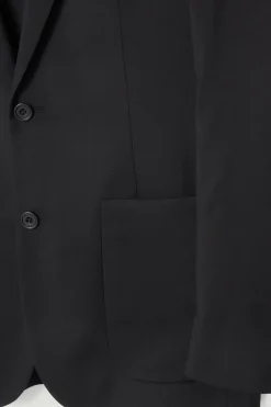 NORMAL GESCHNITTENER UNSTRUKTURIERTER WOLLBLAZER