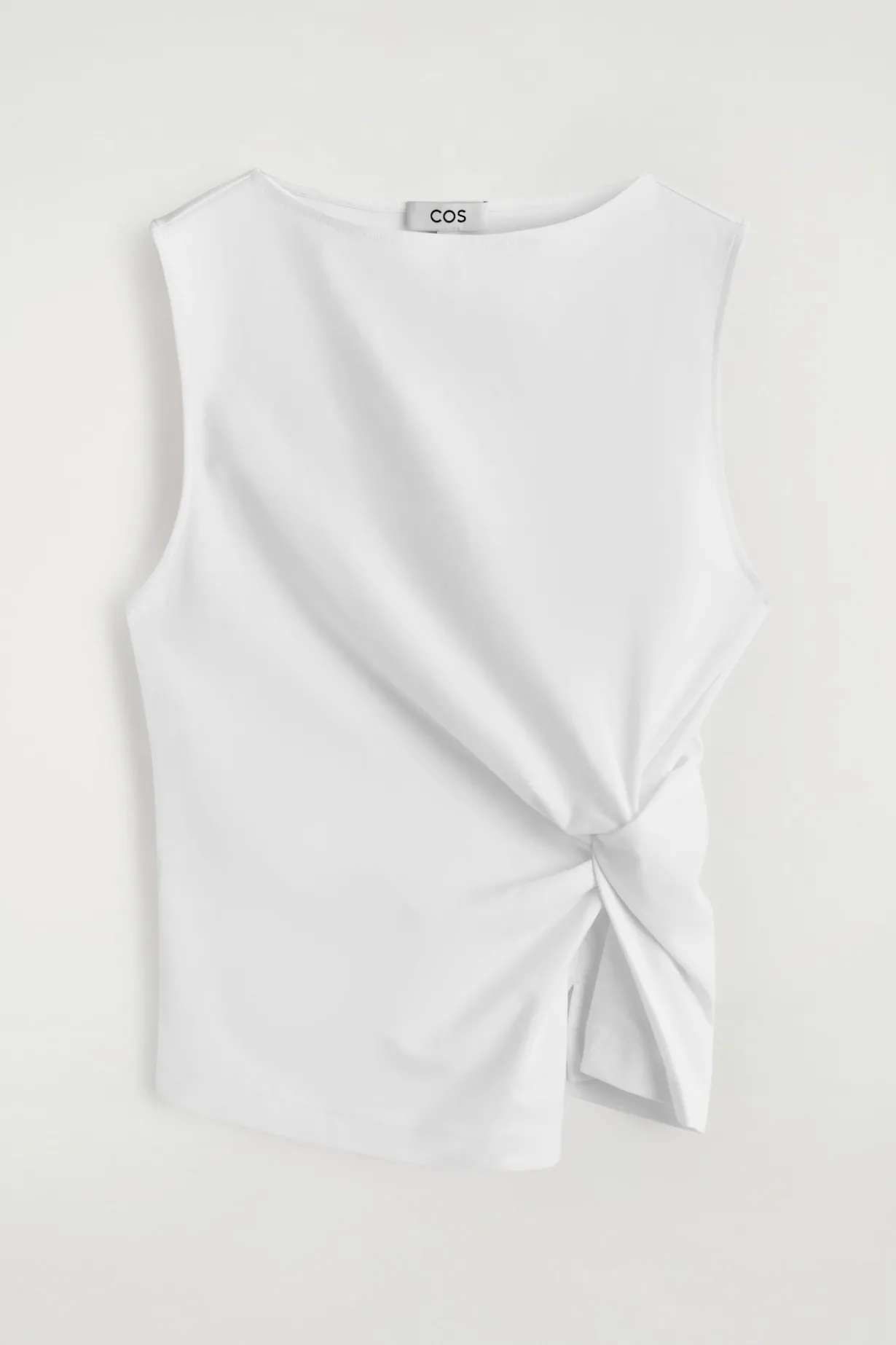 OBERTEIL AUS JERSEY MIT TWIST-DETAIL