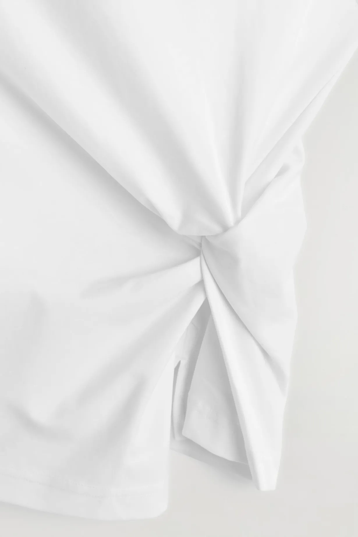 OBERTEIL AUS JERSEY MIT TWIST-DETAIL