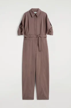 OVERALL AUS MODAL MIT GÜRTEL