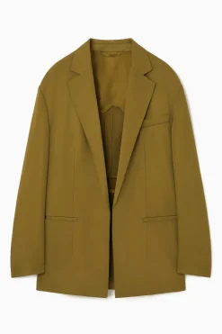 OVERSIZED-BLAZER MIT BÄNDERN