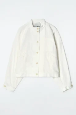 OVERSIZED-BOMBERJACKE AUS BAUMWOLLE