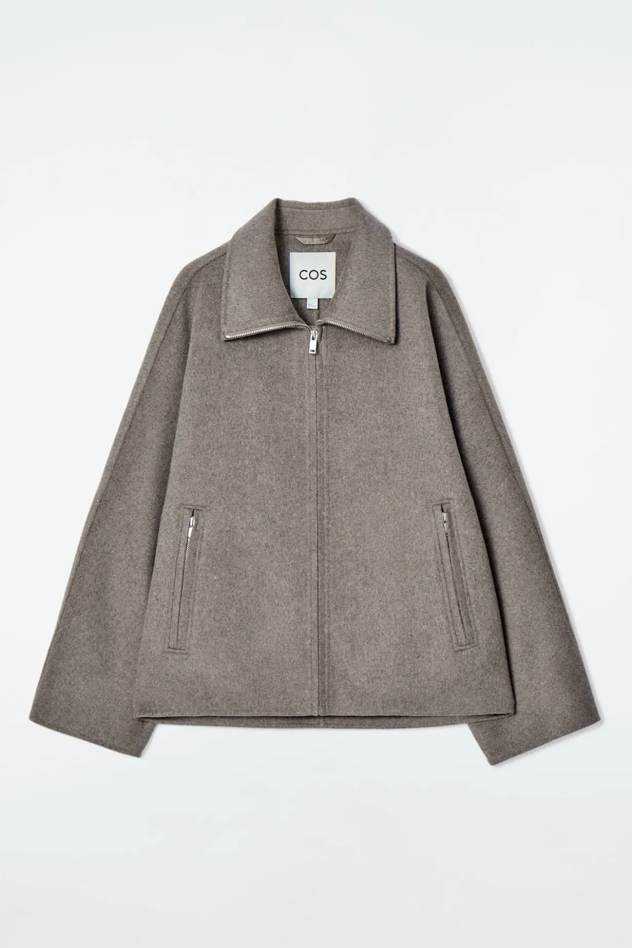 OVERSIZED-JACKE AUS DOUBLEFACE-WOLLE