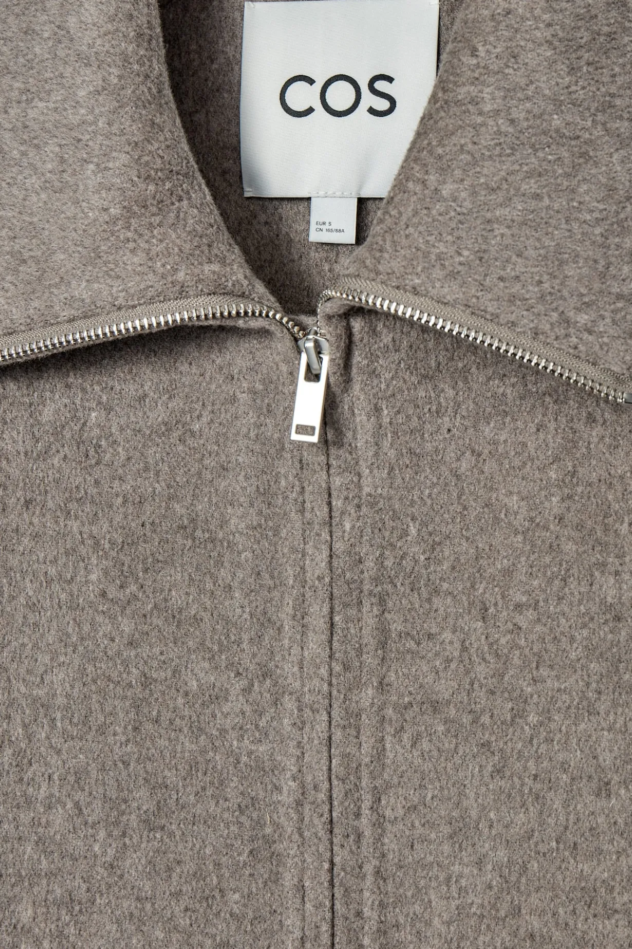 OVERSIZED-JACKE AUS DOUBLEFACE-WOLLE
