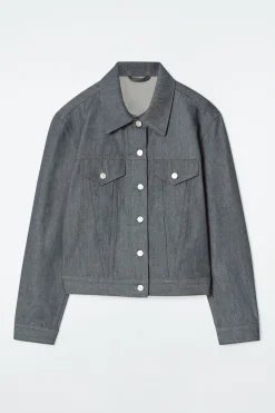 OVERSIZED-JACKE AUS RAW DENIM