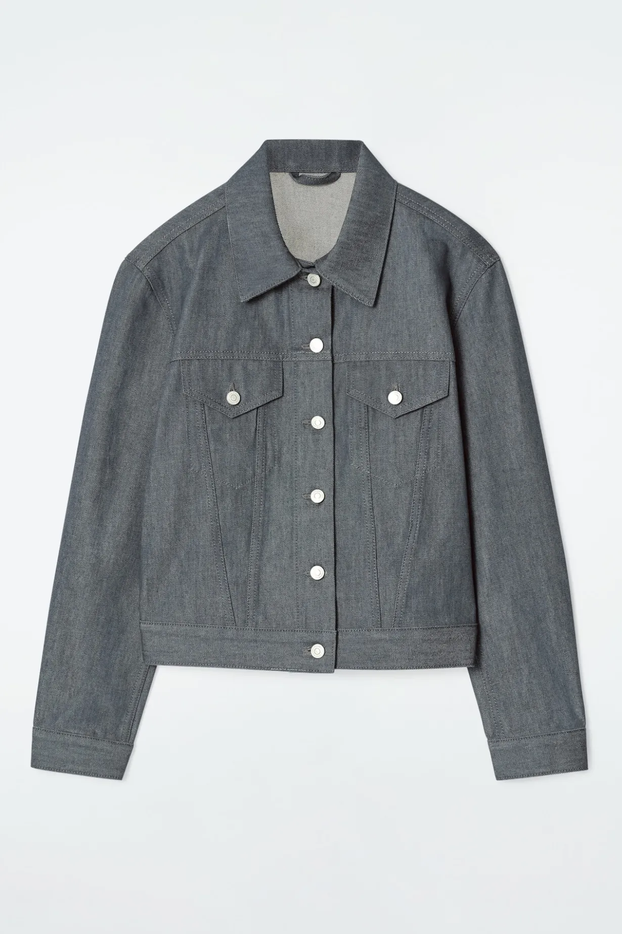 OVERSIZED-JACKE AUS RAW DENIM