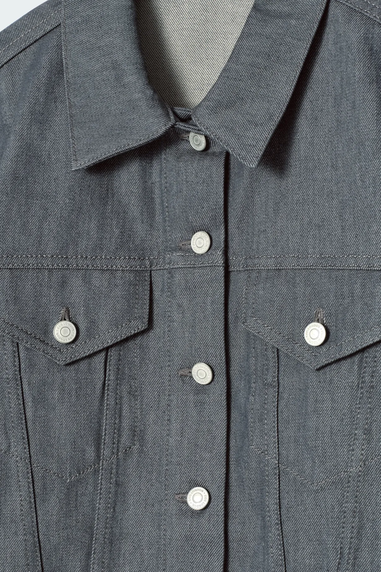 OVERSIZED-JACKE AUS RAW DENIM