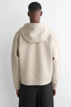 OVERSIZED-KAPUZENJACKE AUS SCUBA-JERSEY
