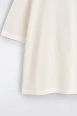 OVERSIZED-T-SHIRT AUS DOUBLEFACE-STRICK