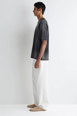 OVERSIZED-T-SHIRT AUS JERSEY MIT KRAGEN