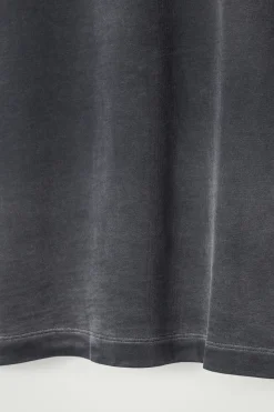 OVERSIZED-T-SHIRT AUS JERSEY MIT KRAGEN