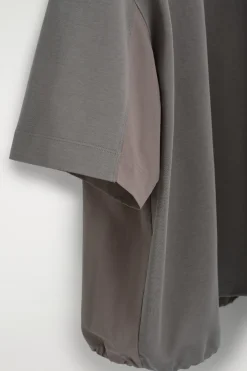 OVERSIZED-T-SHIRT MIT KORDELZUG