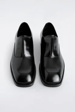 OXFORD-SCHUHE AUS LEDER