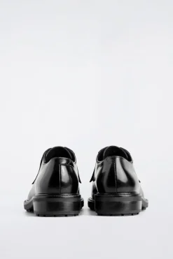 OXFORD-SCHUHE AUS LEDER