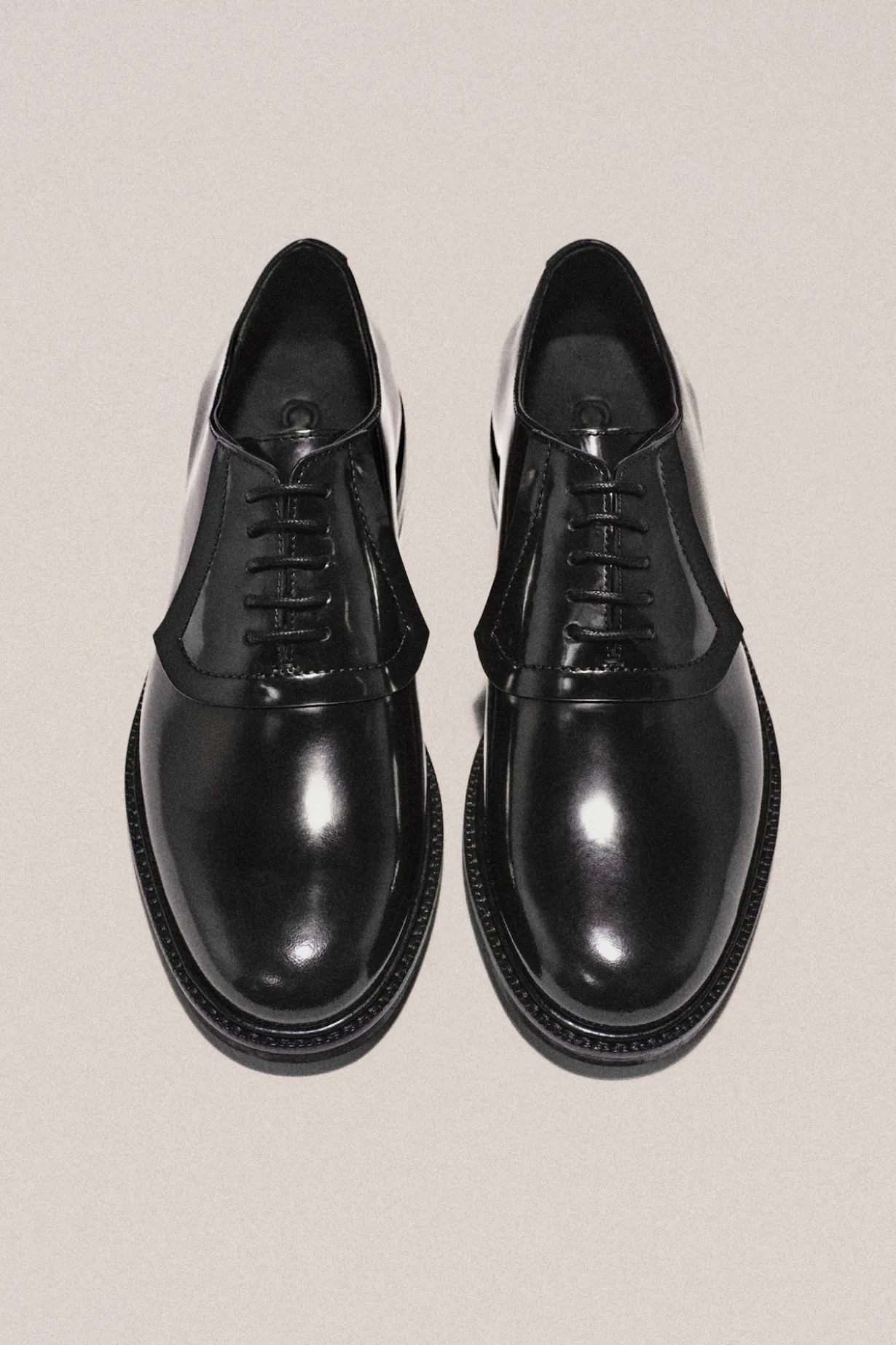 OXFORD-SCHUHE AUS LEDER