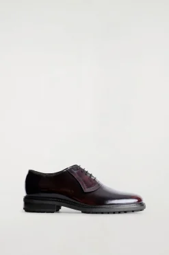 OXFORD-SCHUHE AUS LEDER
