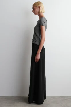 PALAZZO-HOSE AUS TWILL