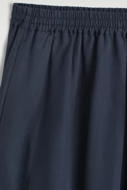 PALAZZO-HOSE AUS TWILL
