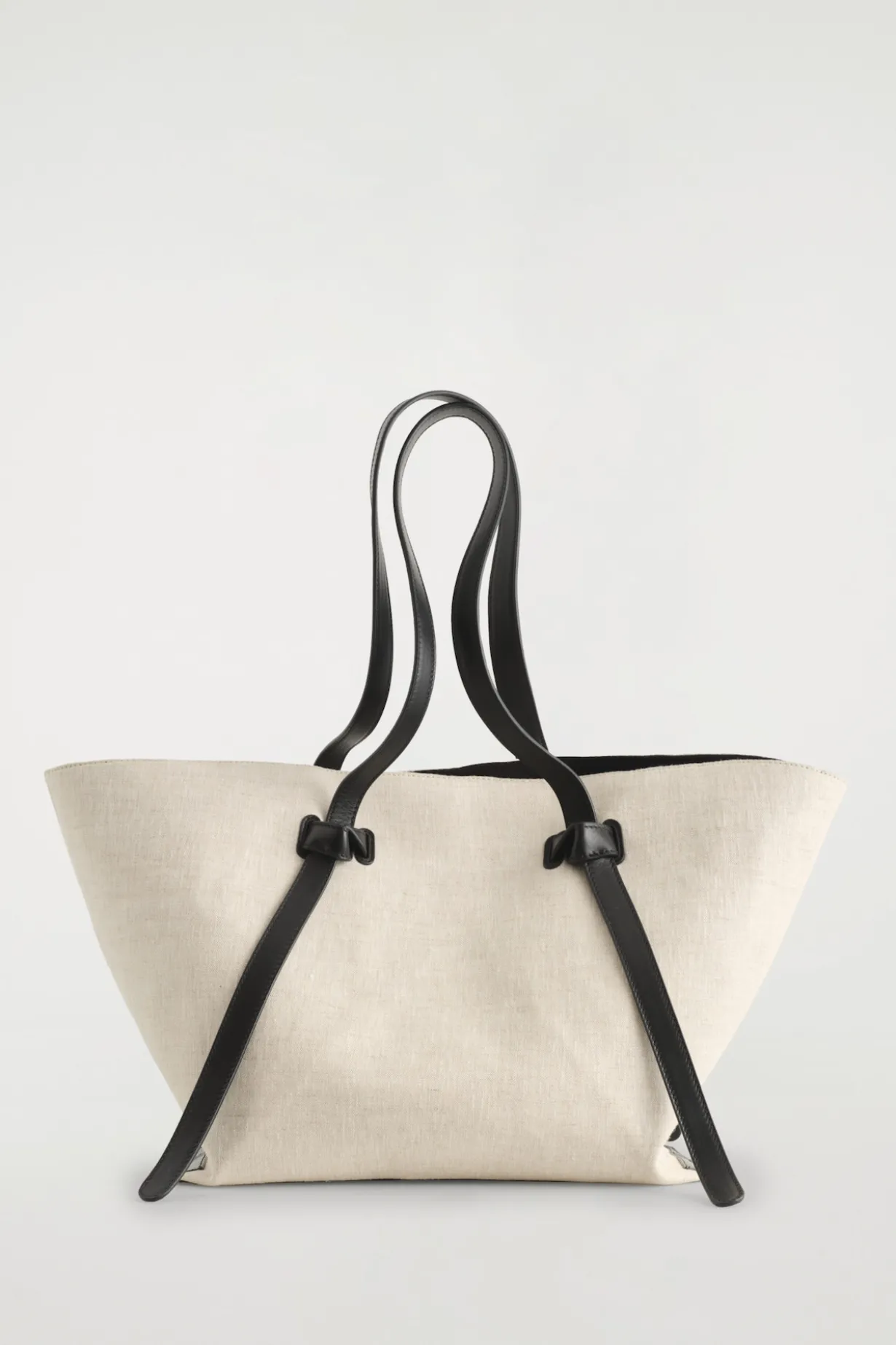 PINCH TOTE BAG - LEINEN