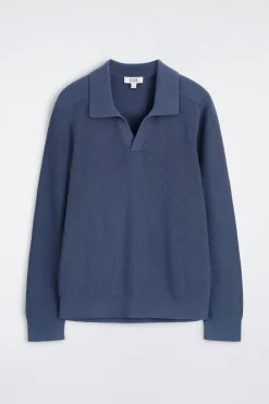 POLOPULLOVER AUS BAUMWOLLE
