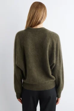 POLOPULLOVER AUS GEBÜRSTETEM KASCHMIR