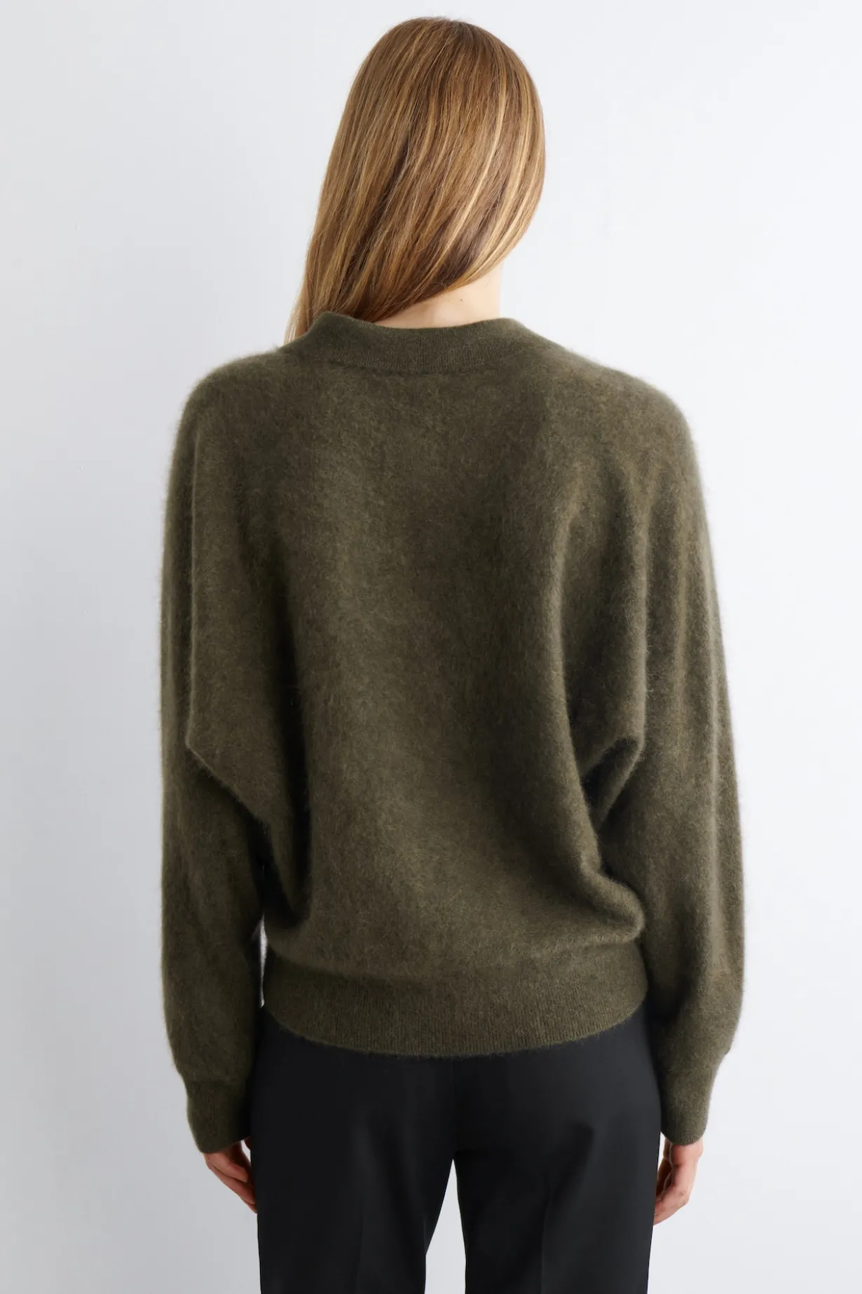 POLOPULLOVER AUS GEBÜRSTETEM KASCHMIR