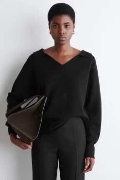 POLOPULLOVER AUS MERINOWOLLE