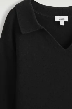 POLOPULLOVER AUS MERINOWOLLE
