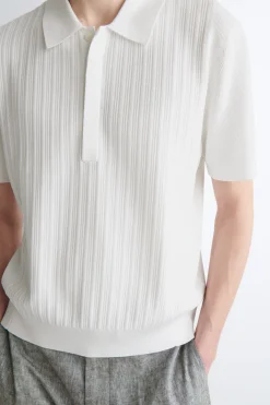 POLOSHIRT AUS BAUMWOLLE MIT EINSÄTZEN